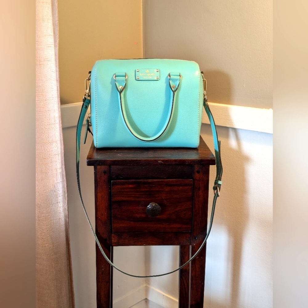 Teal Kate Spade Satchel
